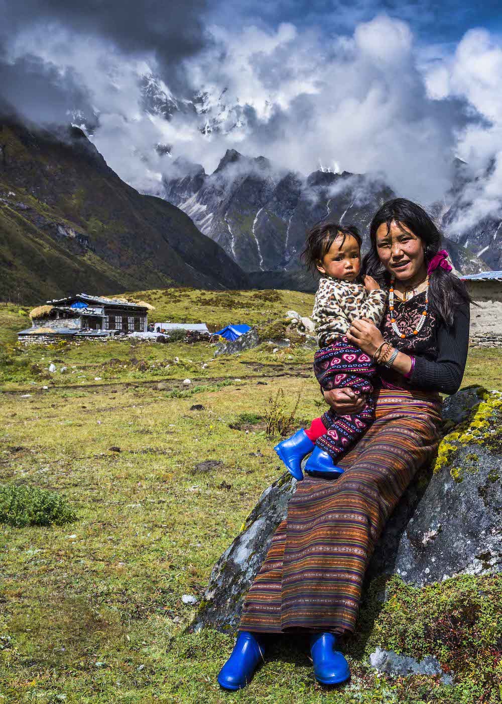 Bhutan-Snowman-Trek-Villager